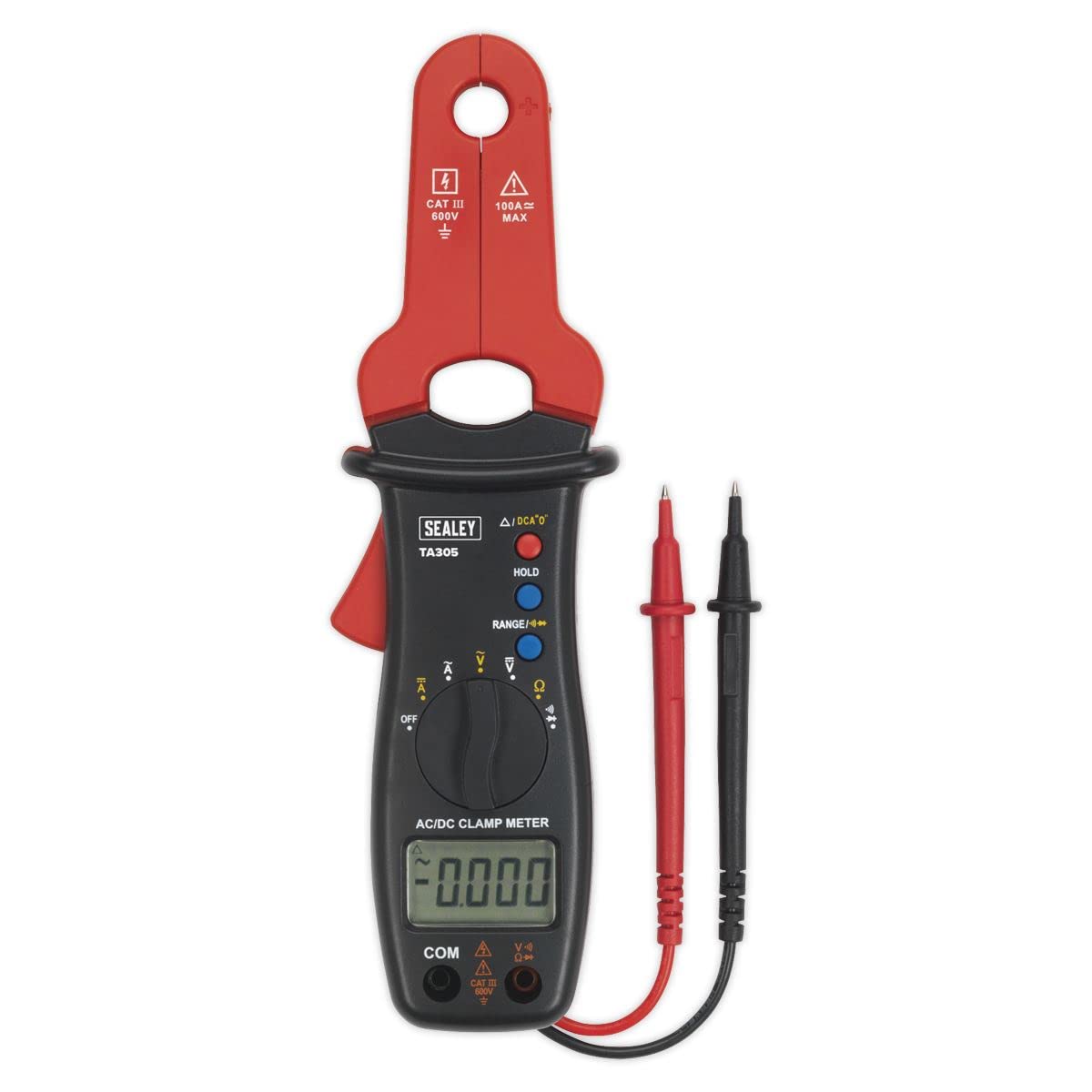 Sealey Ta305 Ac/Dc Clamp Meter & Multimeter