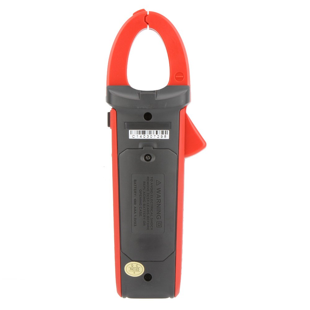 UNI-T UT216C True RMS 600A AC/DC Clamp Meter, Inrush Current, VFD Mode, NCV Detection, Temperature & Frequency Measurement, Backlight & Flashlight, CAT III 600V Safety Rated