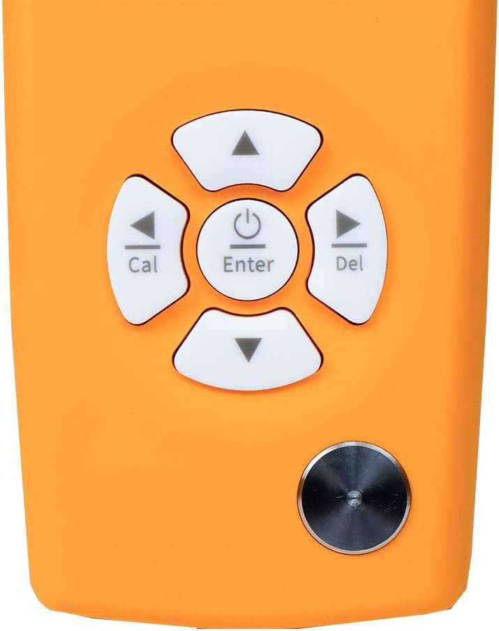 Ultrasonic Thickness Measurement Gauge Meter Tester with Measuring Range 0.8 to 350mm/0.03 to 13.77in for Metals (e.g.Steel,Aluminum,Copper,Etc.) Plastics Ceramics Glass Etc