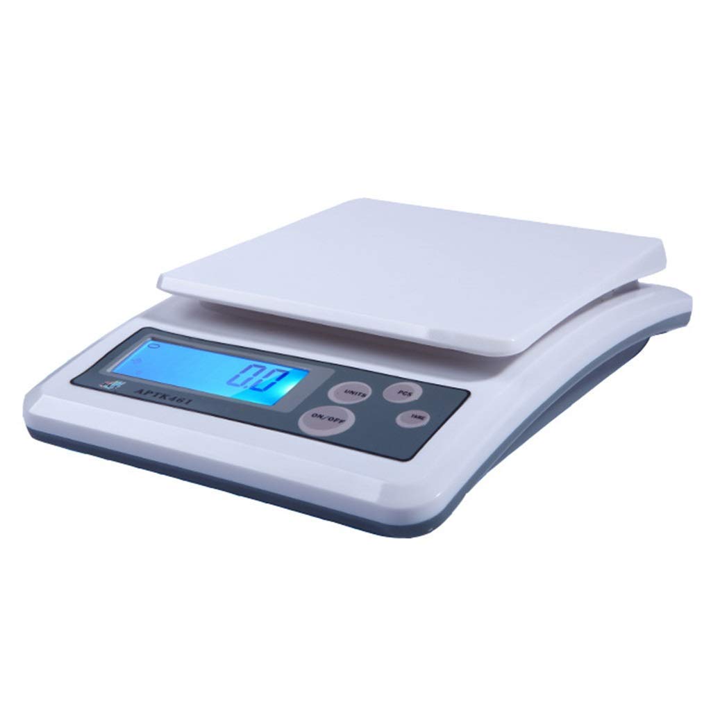 0.1g Kitchen Scale Analytical Lab Balance Scale Precision Gram Weighing Balance Electronic Laboratory Jewelry Fabric for Weighing Up to Resolution,5kg/0.1g,3kg/0.5g