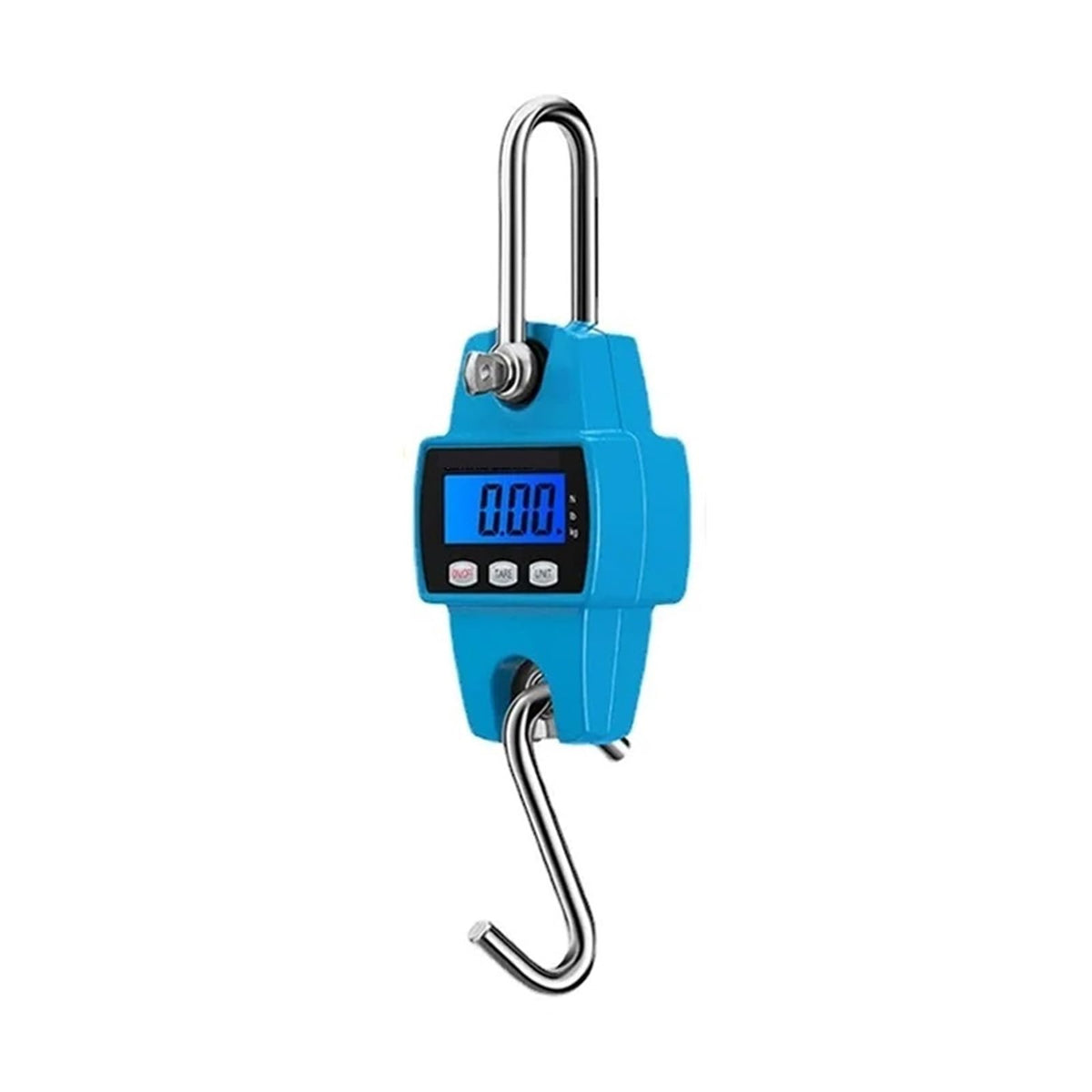Digital Crane Scale, Hanging Scale, 300kg Crane Scale Heavy Duty Electronic Stainless Steel Hook Hanging Scale Digital LCD Loop Weight Balance Industrial Scales for