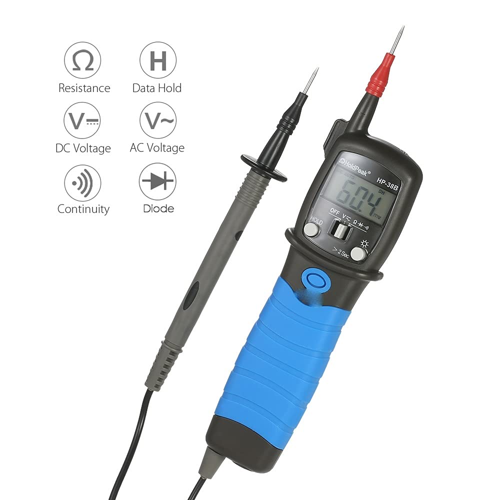Precision Digital Multimeter Pen Type Meter Auto Range LCD Professional AC/DC Voltage Electronic Diode Tester