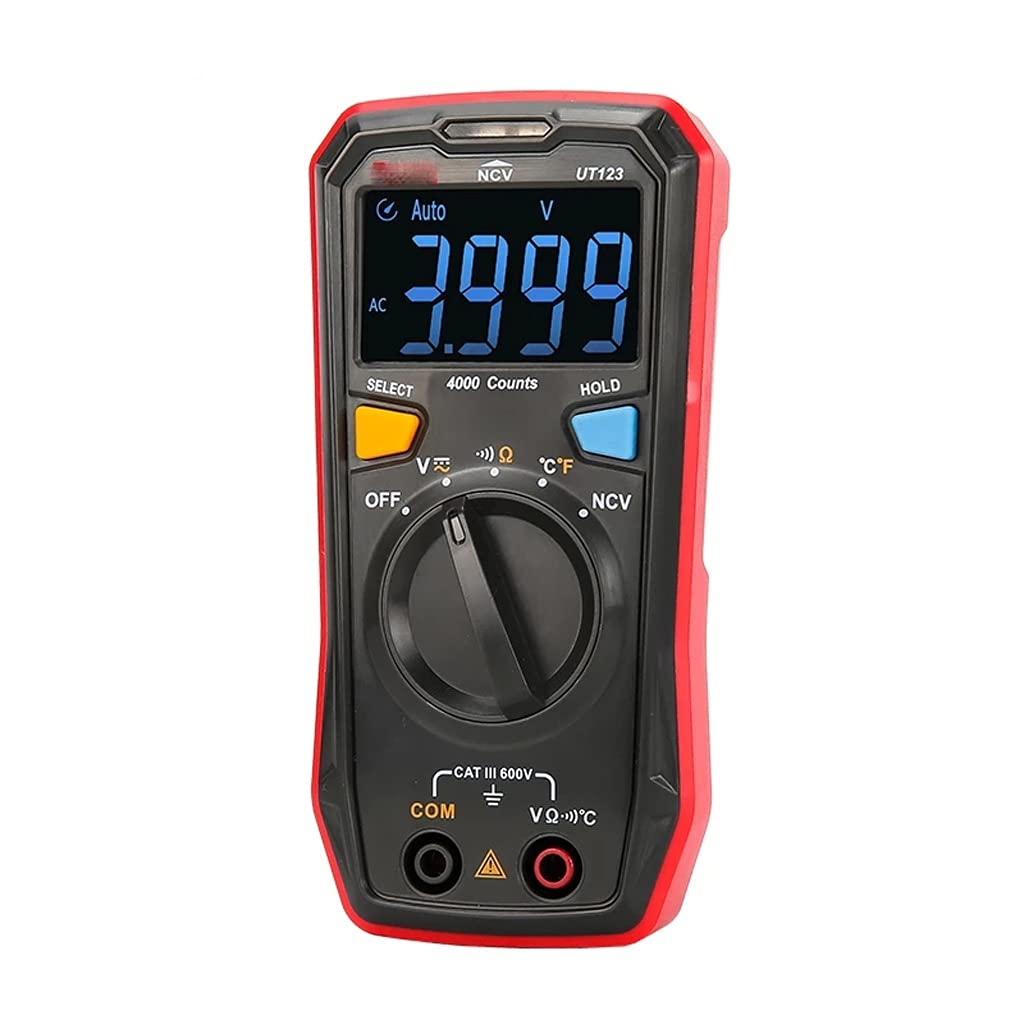 High-Definition Color Screen Automatic Range Digital Multimeter Data Retention AC and Voltmeter