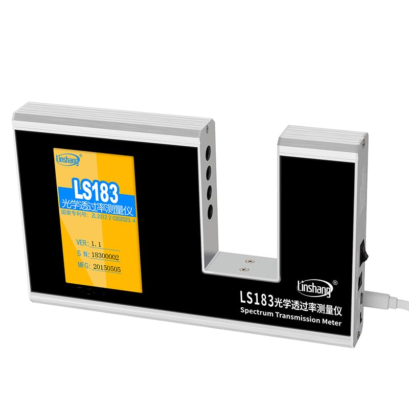 Digital Spectrum Transmission Meter LS183, UV: 365nm, IR: 940nm, Visible: 380-760nm, Resolution 0.1%, Grey