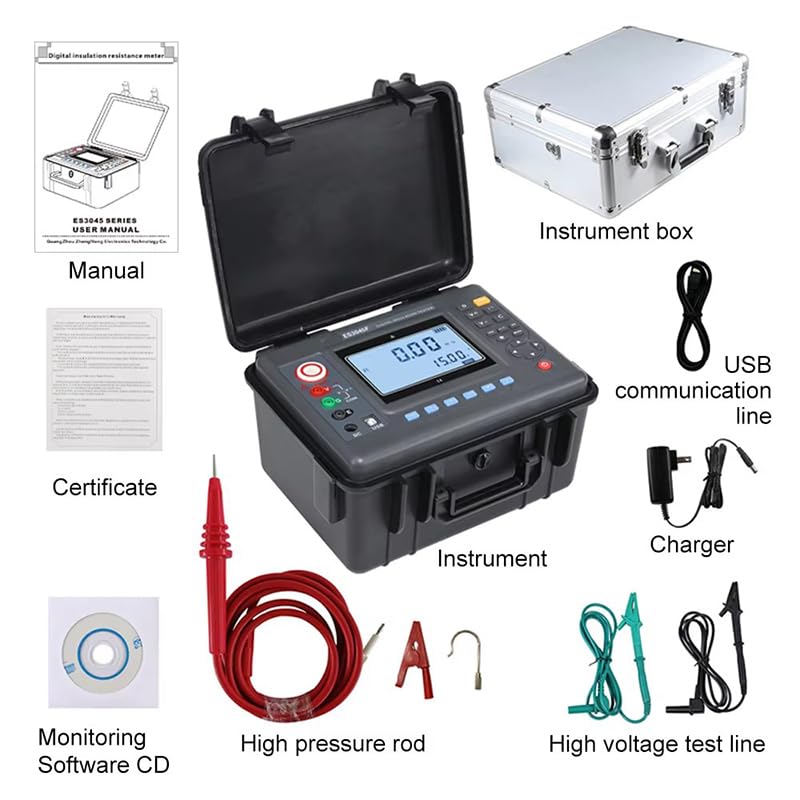 15KV Digital Insulation Resistance Tester