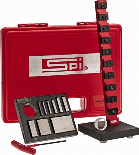 SPI Micrometer & Caliper Calibration Kit, 1/16 to 2 Inch Range, Accurate to 0.00005 Inch, Dimensional Measurement Tool