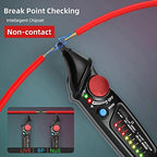 Non-Contact Voltage Detector Indicator Multimeter Smart Test Pencil Live/Phase Wire Breakpoint NCV Continuity Tester