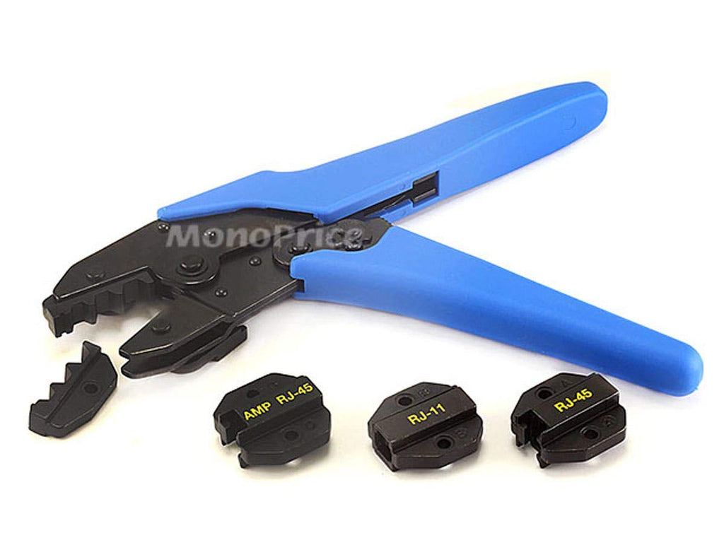 Monoprice LAN and Coaxial Installation Kit with Tester and Tone Generator (108135), Black