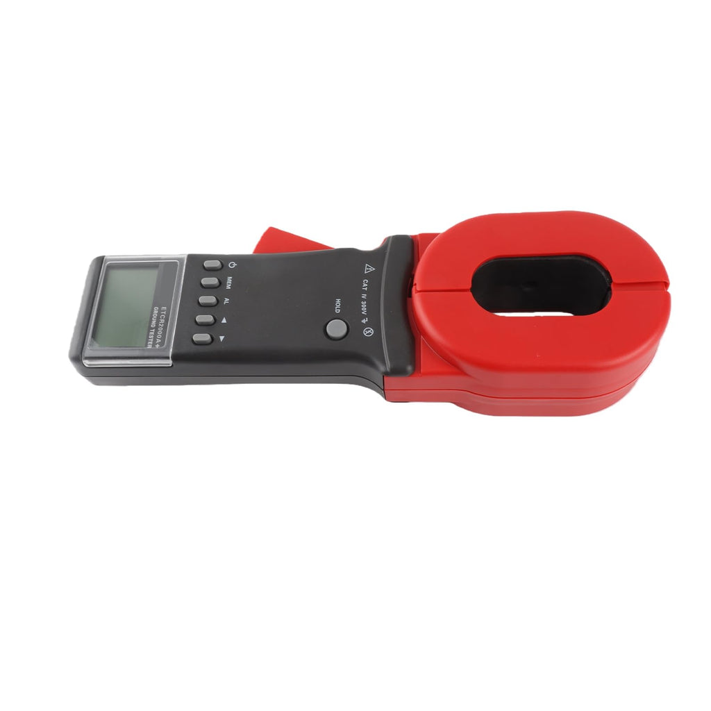 Luqeeg Digital Clamp Meter in Ground Resistance Tester with Data Storage Function for Professionals