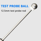 Steel Ball Probe, Experimental Steel Ball Probe, 12.5mm Test Probe Rod, with 50N Thrust, for Testing The Protection of Household and Similar Electrical Appliances Against Electric Shock