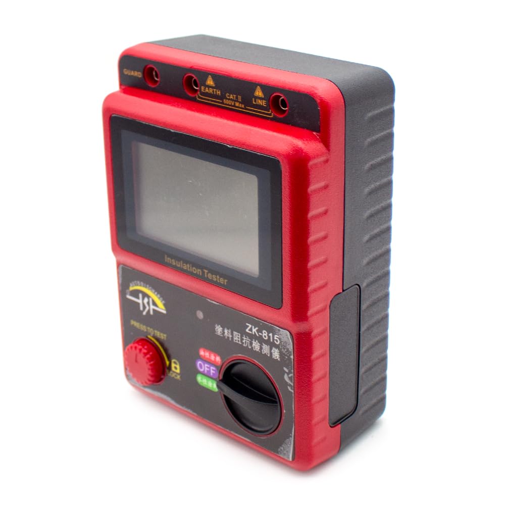 ZK-815 Paint Resistance Tester Probe - Solvent, Water & Oil Resistance Coating Conductivity Meter for Lab & Industrial Testing