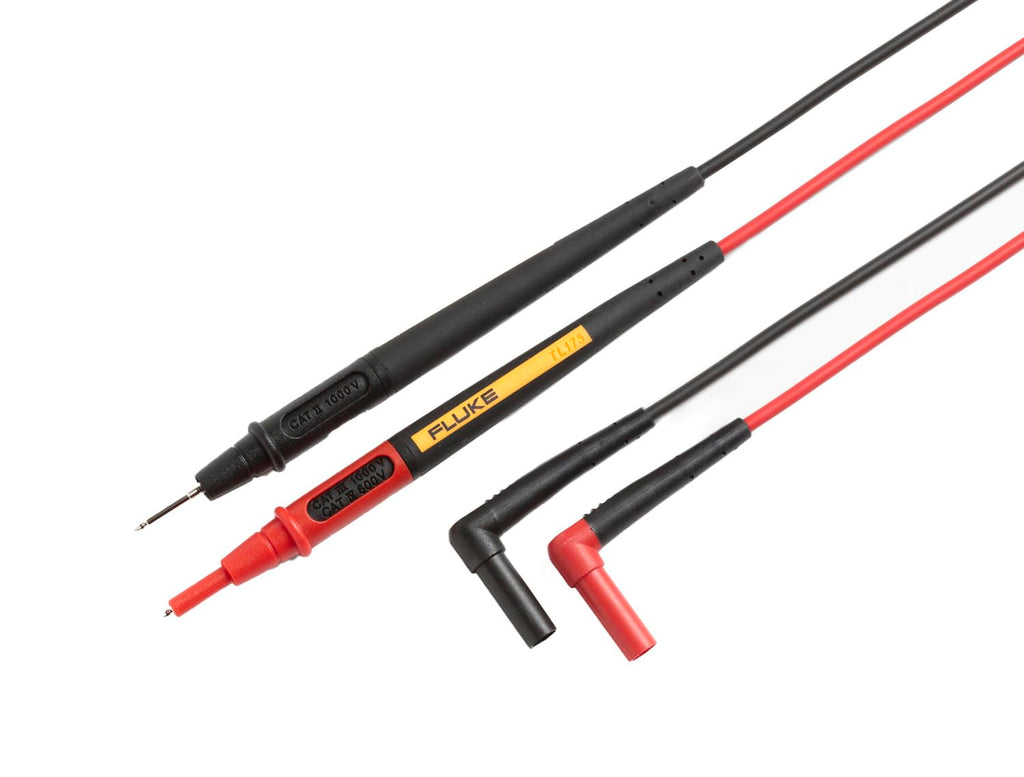 Fluke TL175 Twistguard Test Leads,2 mm Diameter Probe Tips,(Pack of 5)