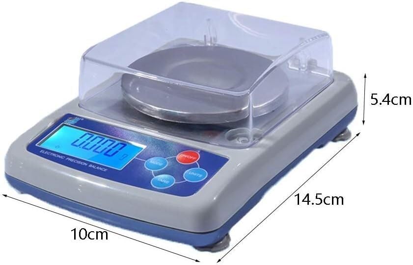 Digital Electronic Scale 0.01g Precision Laboratory Balance with Counting Platform Jewellery Weighing Scale (Size_Name 500g/0.01g)