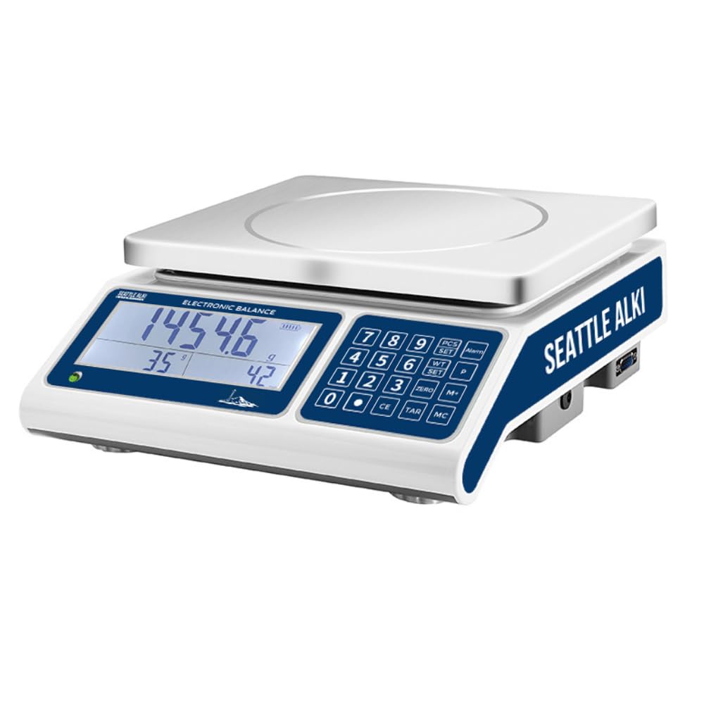 Seattle Alki Counting Scale | 30 kg x 0.5 g | USA Company