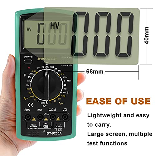 Professional Auto Tester multimeter Color Screen Ultrathin Intelligent Voltage Meter
