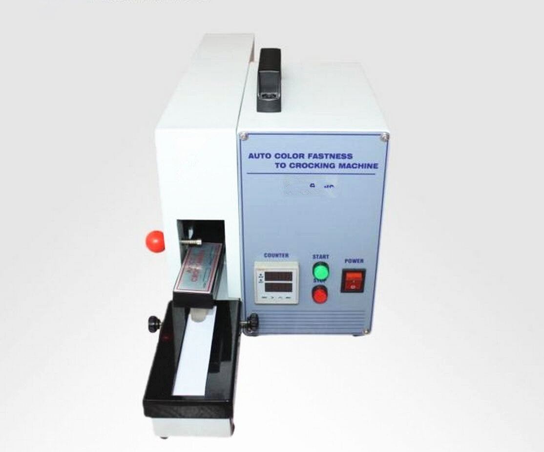 Electric Dry Wet Rubbing Color Fastness Tester Crockmeter Textile Friction Tester