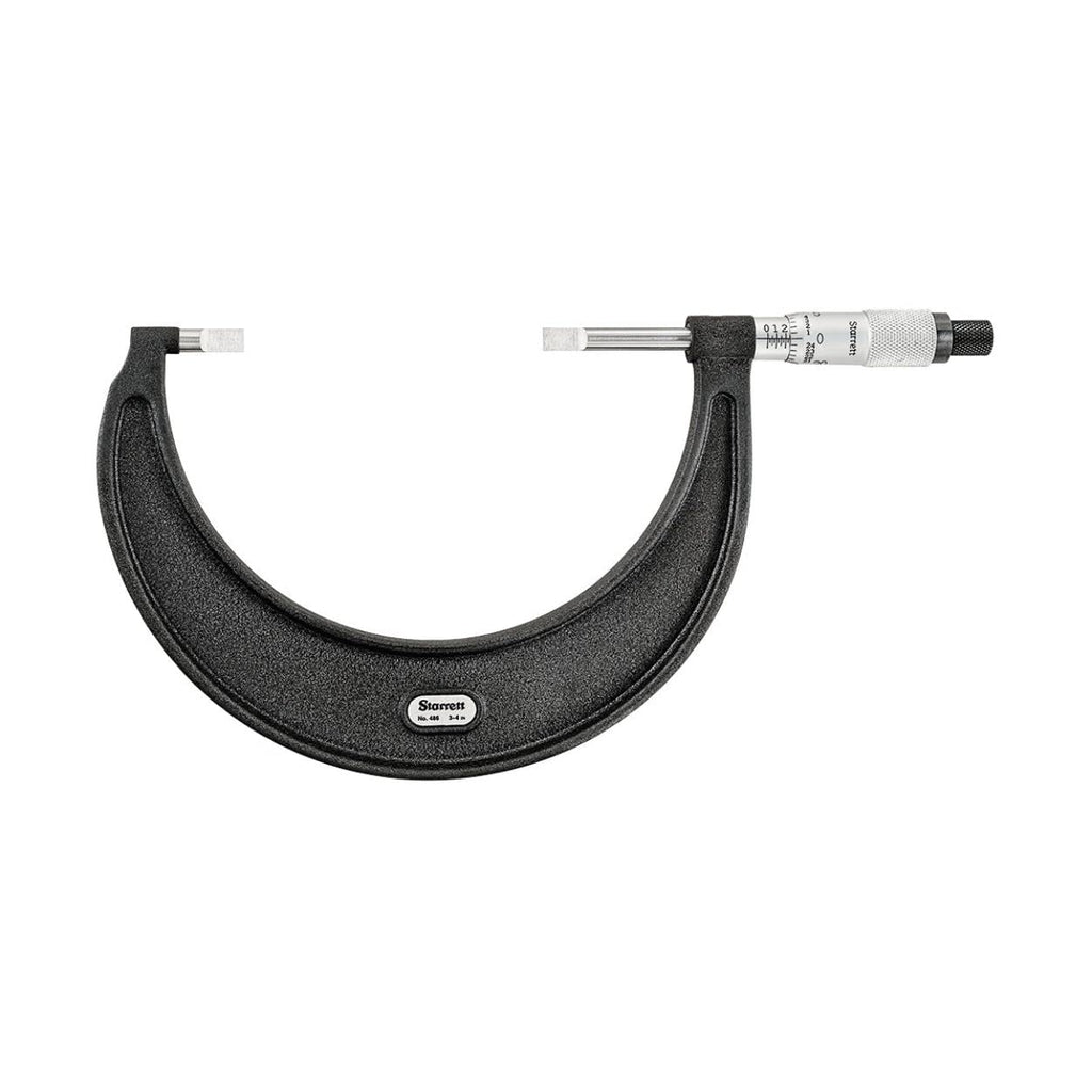 Starrett Blade Type Micrometer, 5-6" Range, .001" Graduation