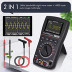 ET828 Intelligent Digital Oscilloscope Auto Range Graphical Multimeter 2.4" Screen 1MHz .5MSPS Waveform for Electronic Test