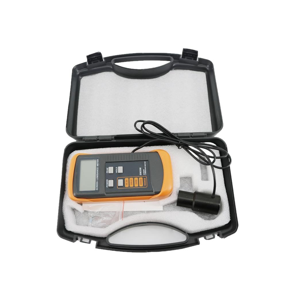 SM208 Digital Screen Brightness Meter with Measuring Range 0.01-39990cd/m2