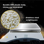 Digital Precision Electronic Scale, Precision Analytical Electronic Balance Jewelry Scale with LCD Display for Science/Industry/Gold,Size_name-30kg/0.5g