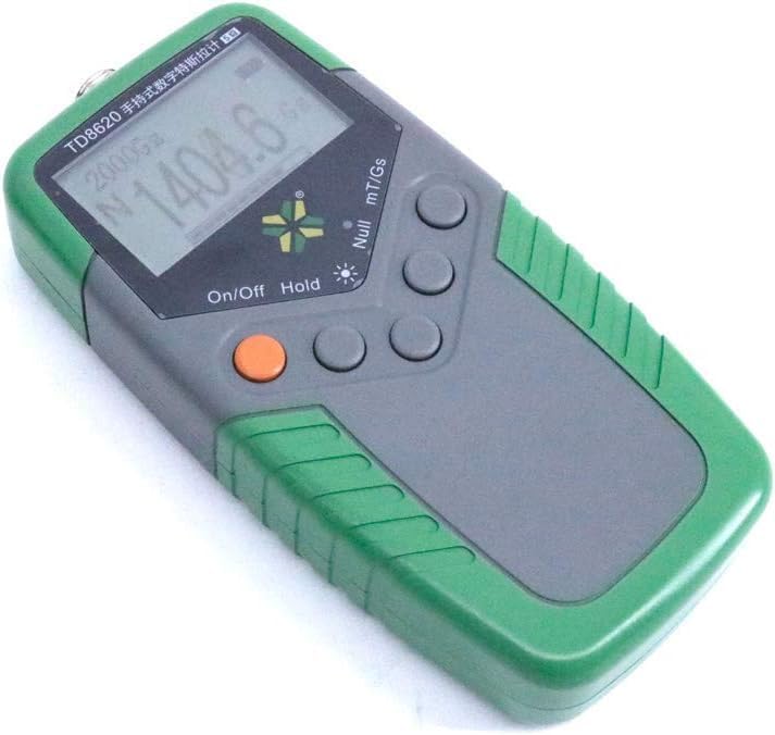 Handheld Gauss Meter Magnetic Gauss Meter with Accuracy ±5% Range of Measurements 0 to 2400 mT for Measuring the Surface Flux Density of Permanent Magnet Materials