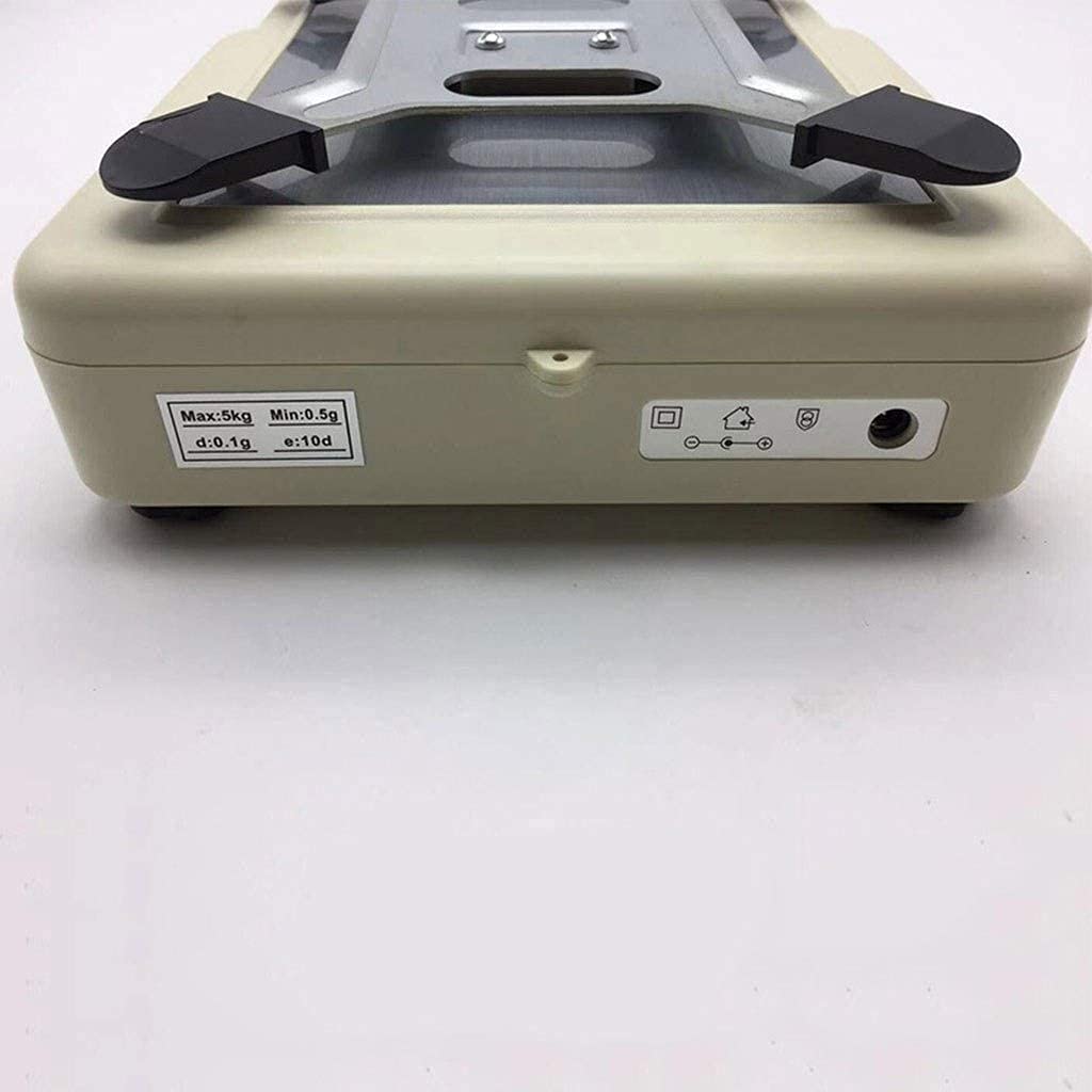 Electronic Scales High Precision Analytical Electronic Balance Jewelry Scales Lab Digital Scales Kitchen Precision Weighing Scale 0.1g Calibrated & Ready(7.5kg/0.1g)