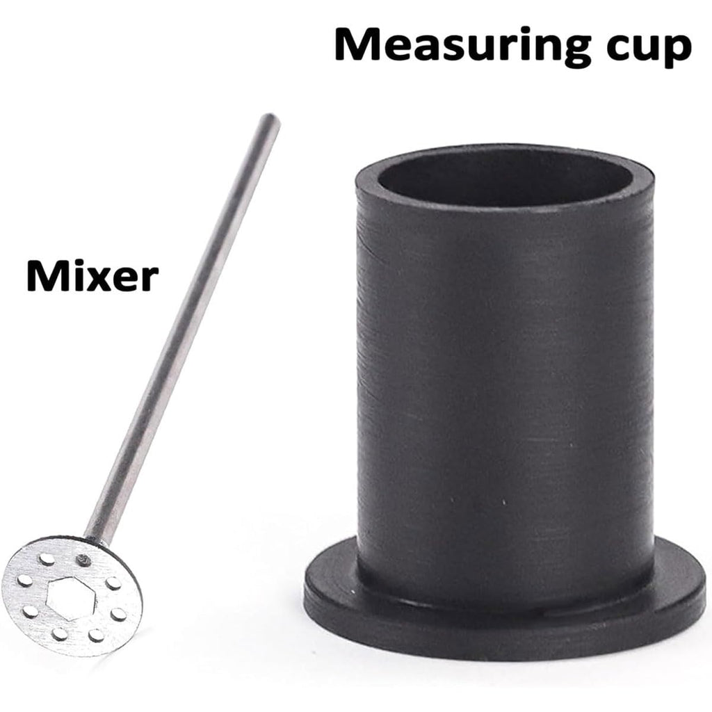 Soil Swelling Rate Tester,Neckless Funnel Soil Measuring Cup Stirrer with 10ml Soil Measuring Cup and Stirrer,Detachable Design,for Laboratory, Geotechnical