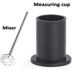 Soil Swelling Rate Tester,Neckless Funnel Soil Measuring Cup Stirrer with 10ml Soil Measuring Cup and Stirrer,Detachable Design,for Laboratory, Geotechnical