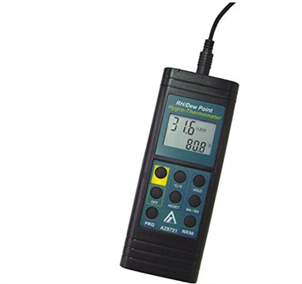 SSEYL AZ8721 Handheld Interface Temperature Humidity Meter Hygro-Thermometer Tester AZ-8721