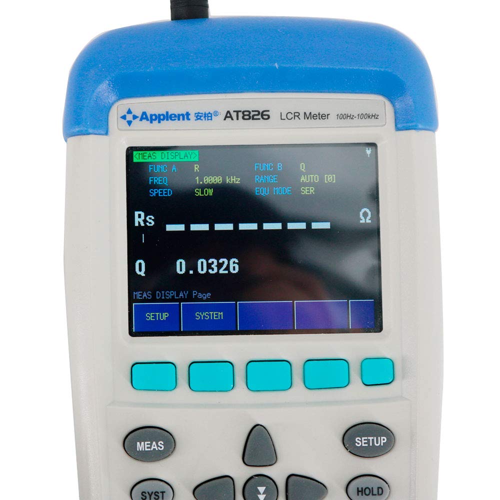 Digital LCR Meter AT826 Inductance Capacitance Resistance Meter Tester Electric Bridge