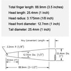 UL Test Finger, UL Articulated Test, Unjointed Test Finger Probe with Electric Shock Protection, Providing Reliable Test Data