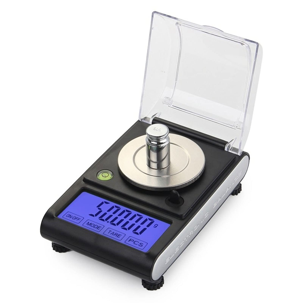 Weight Scale 50g 0.001g Digital Electronic Scale 0.001g Precision Touch LCD Digital Jewelry Diamond Scale Laboratory Counting Weight Balance Scales