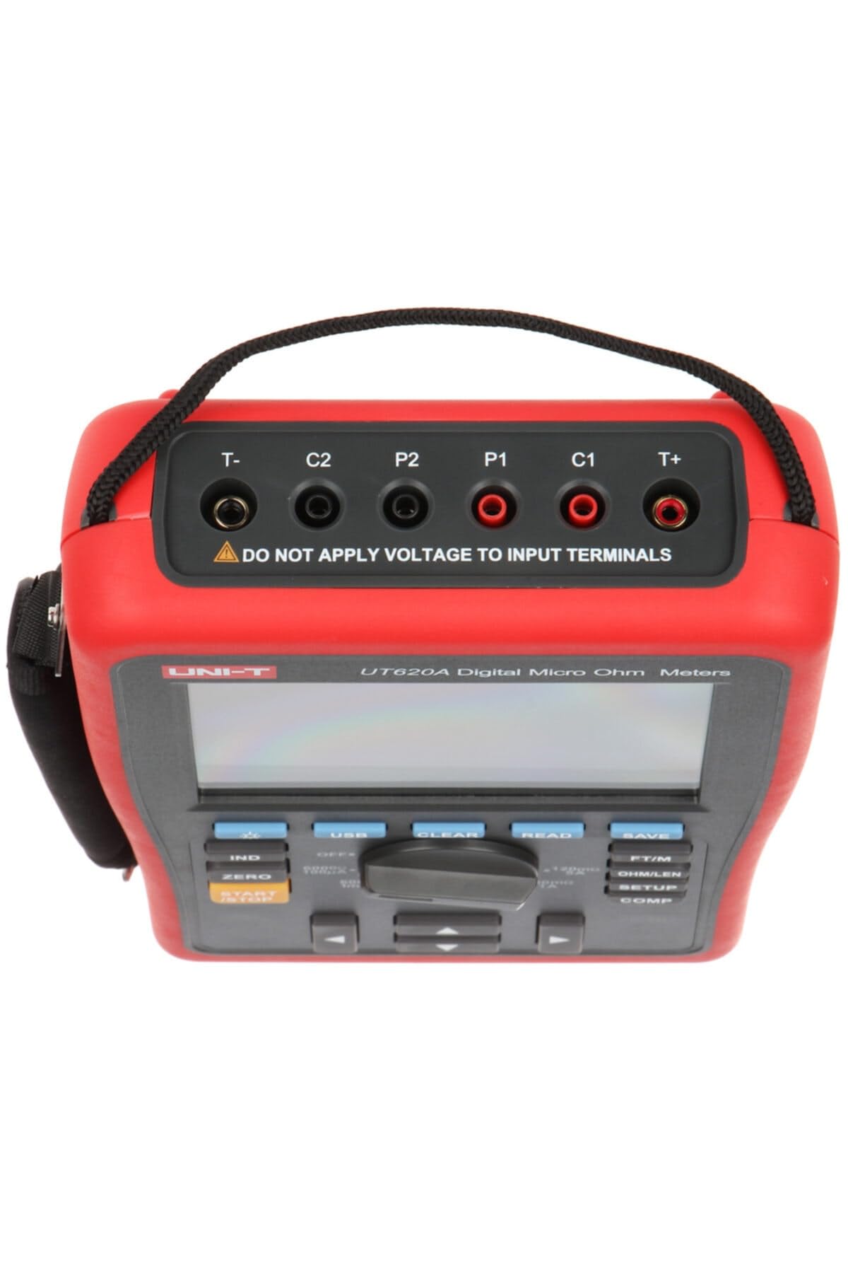 UNI-T UT620A Digital Micro Ohm Meter Resistance Meter DC Low Resistance 60000 Counts 6.0000K ohm with High/Low Limit Alarm USB and Back Lig