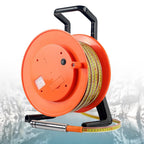 Well Water Depth Gauge - Stainless Steel Probe, Peak Display, Measures 10-300 Meters (328ft) - Ideal for Shallow Wells & Deep Boreholes, Accurate Water Level Measurement.