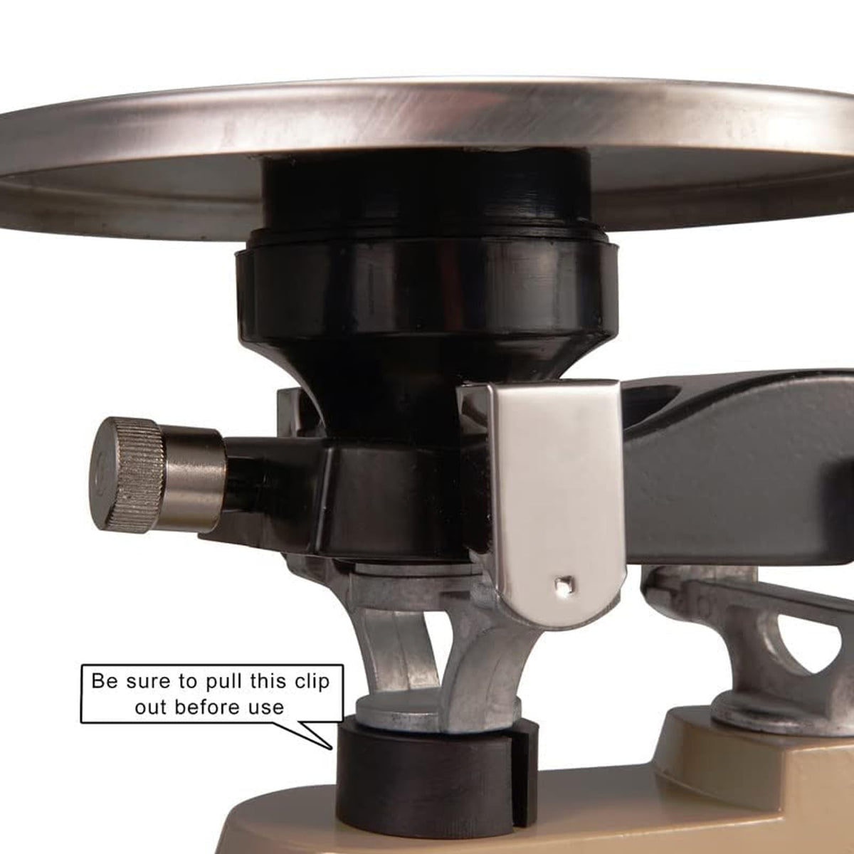 Triple Beam Mechanical Balance Scale, 2610g/0.1g Lab Analytical Weight Set with Zero Adjustment Tare and Magnetic Dampening, No Need Battery, for Electronics, Scientific Research, Food