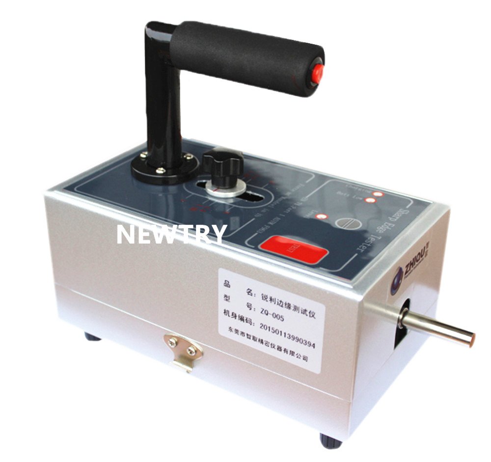 NEWTRY Electric Sharp Edge TesterBurr Angle Edge Detector Sharp Edge Detection Equipment Testing Instrument with Testing Tape