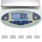 Digital Analytical Balance 0.01g High Precision Lab Scale Electronic Balance for Scientific Counting and Tare Function with Cover Scales (Color : 3000g/0.01g) (500g/0.01g)