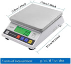 Digital Analytical Electronic Balance CE Certification with Counting Function Precision Scale(3000g/0.1g)