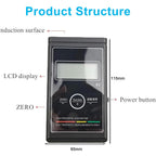 Handheld Static Meter, LCD Display, 0-150KV Electrostatic Field Tester