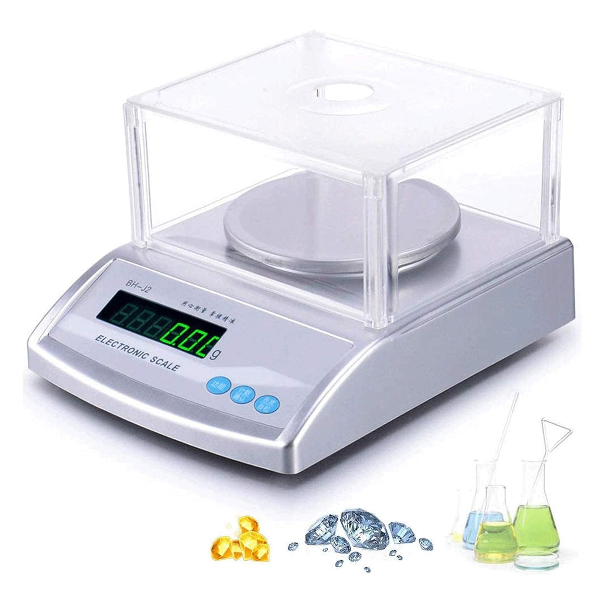 Analytical Balance 0.001 Precision Scale Lab Scale Digital Electronic Balance(100g/0.001g)