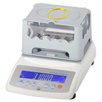 Electronic Solids Densimeter, High Accuracy 0.001g/cm3 Digital Solid Densimeter Gravimeter Plastic Rubber Granules Density Tester for Plastic Rubber Granules Density Testing(300A)