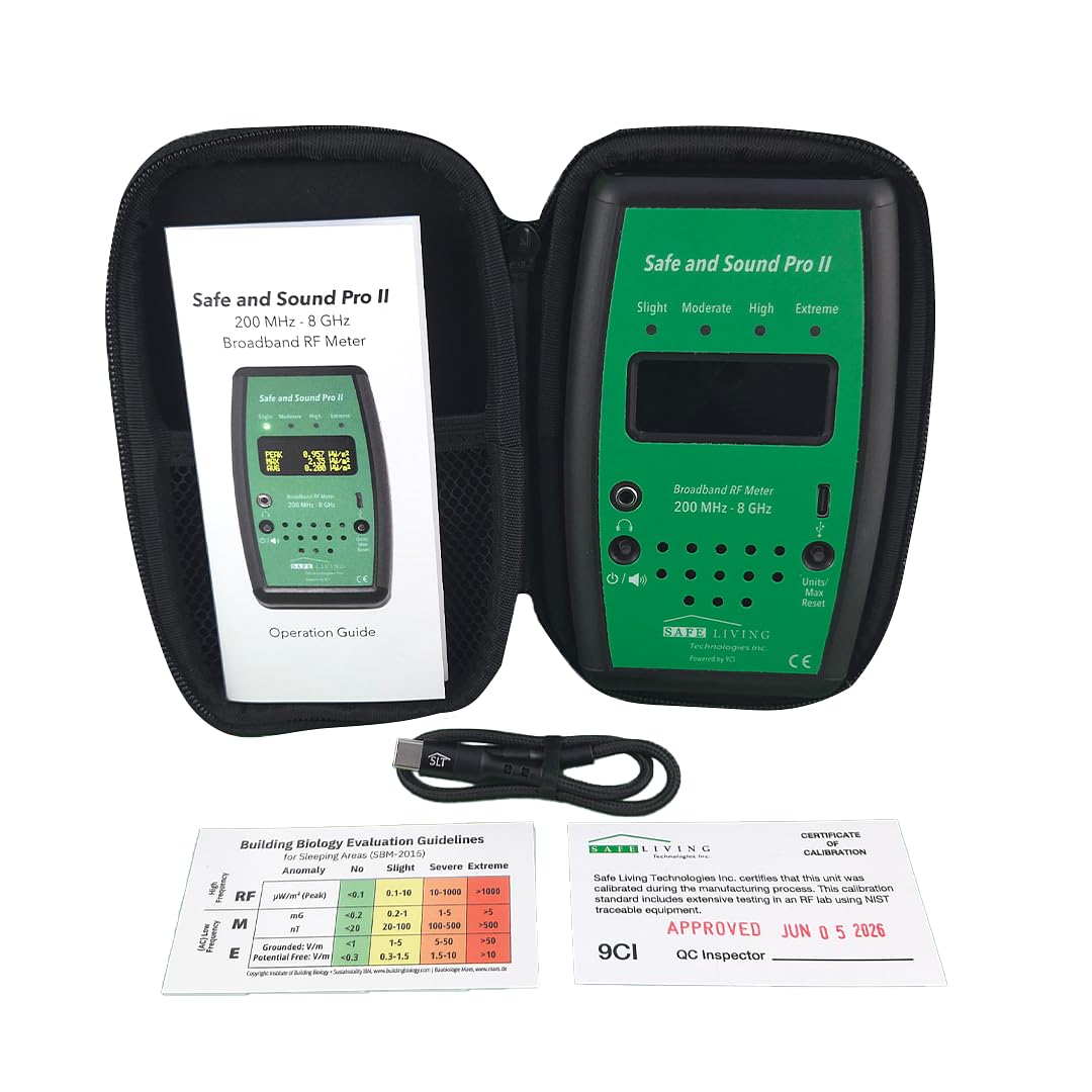 Safe Living Technologies Safe and Sound Pro II RF Meter