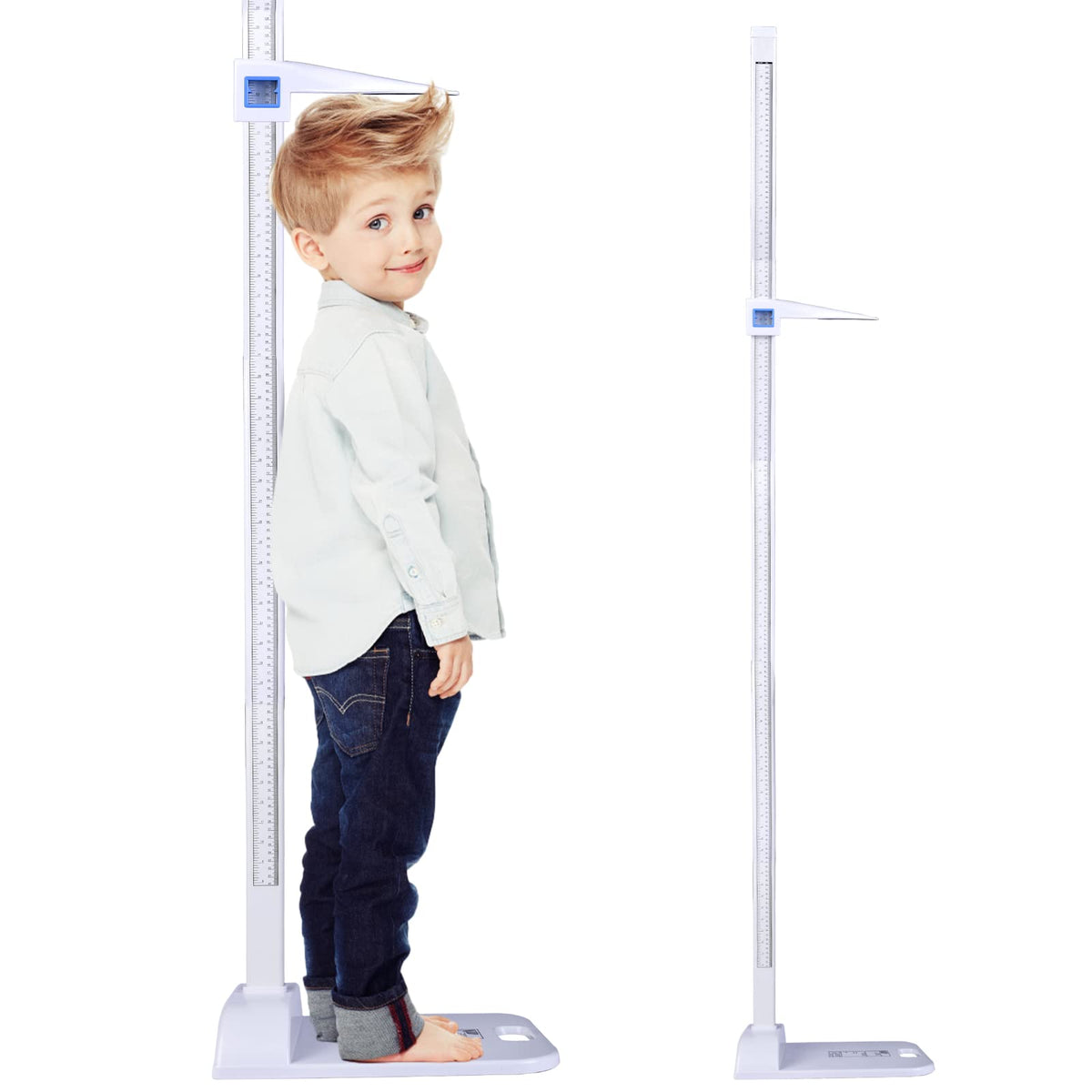 Toyswill Height Measurement for Kids Adults Portable Stadiometer Height Measuring Rod Height Measure 8-82 inch