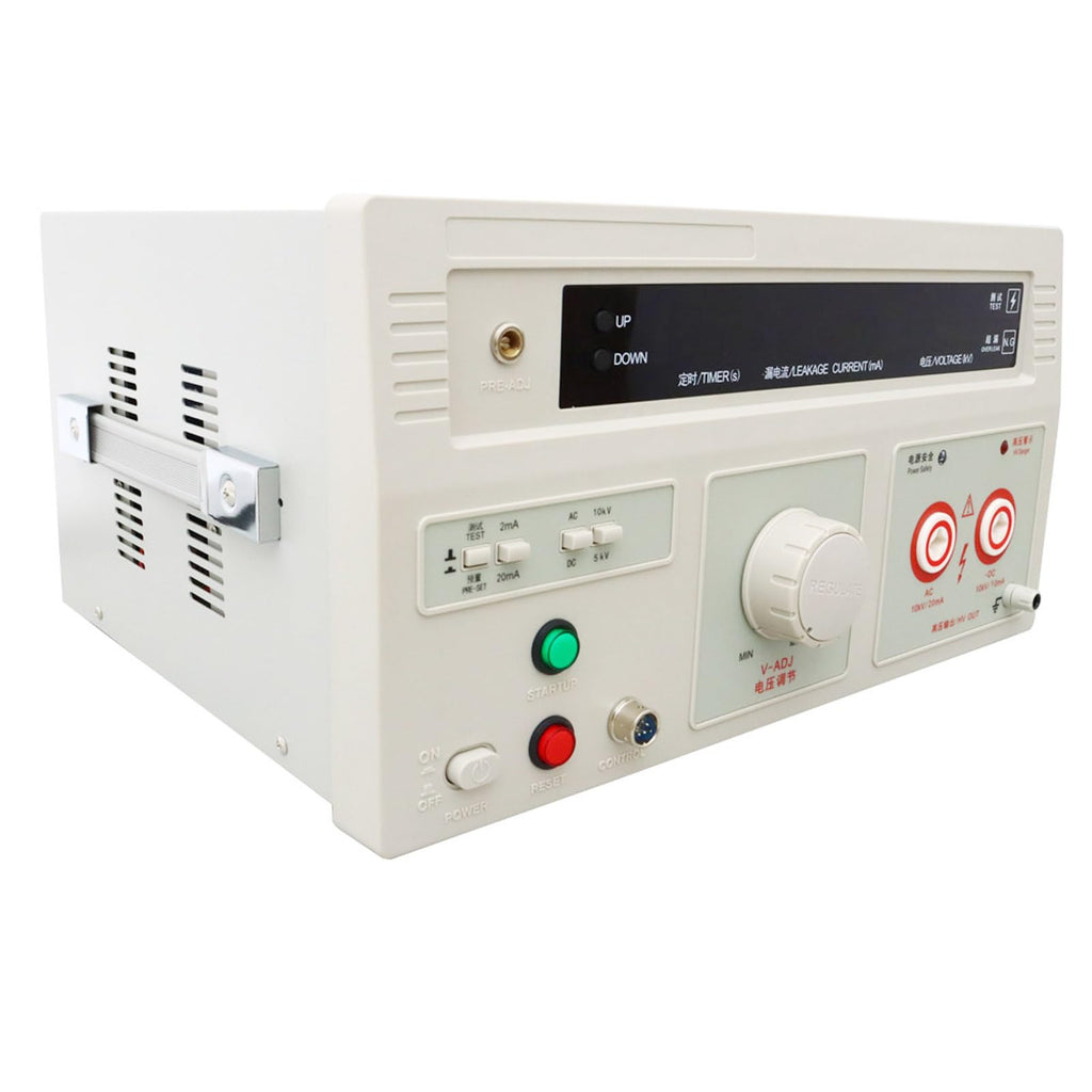 Withstand Hi-Pot Tester RK2671AM 110V 10KV AC/DC Voltage Withstand Test Instruments 100VA Hi-Pot Insulation Resistance Testing Tool LED Digital Display Hipot Tester