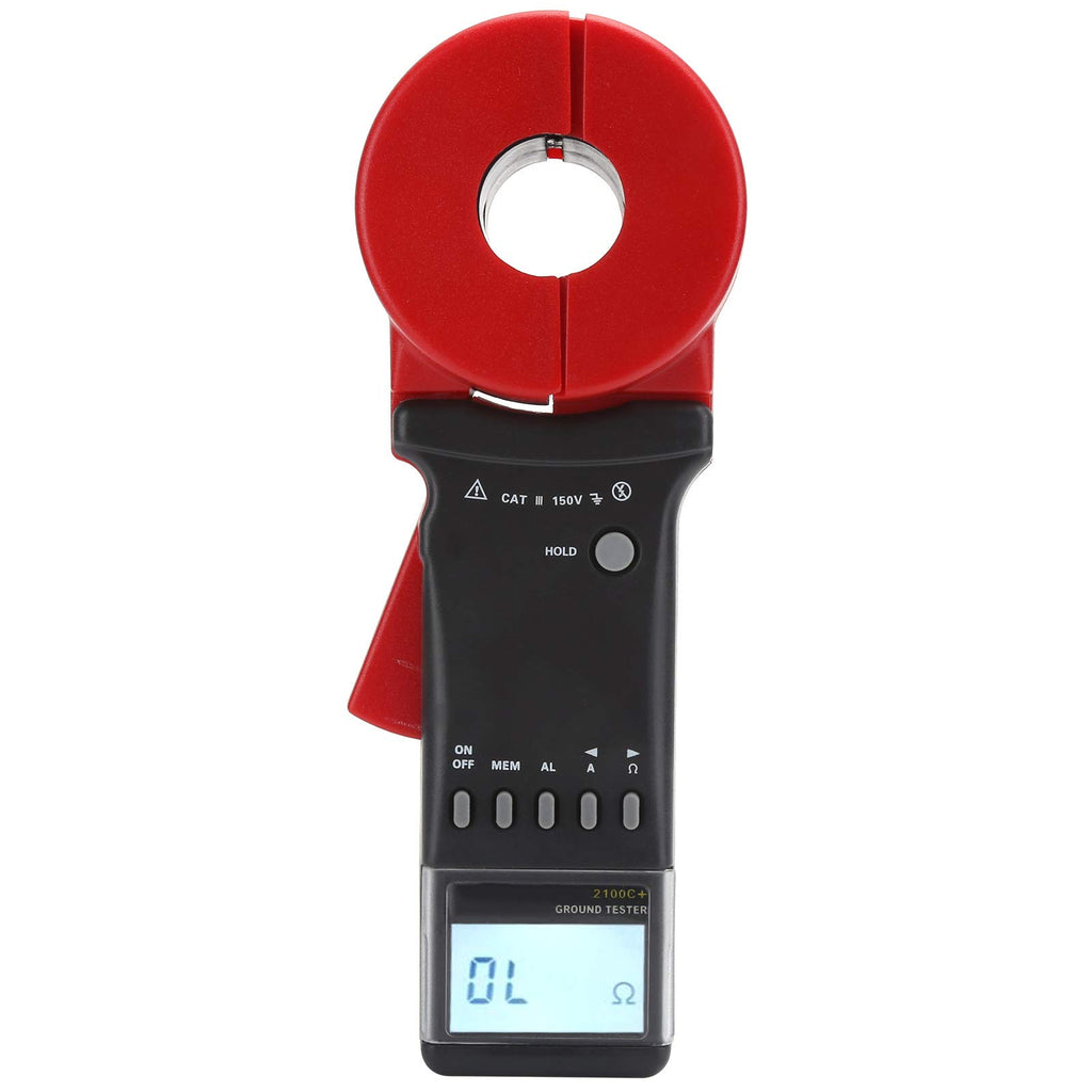 Large Capacity Clamp Earth Tester for Ground Resistance Measurement Panel