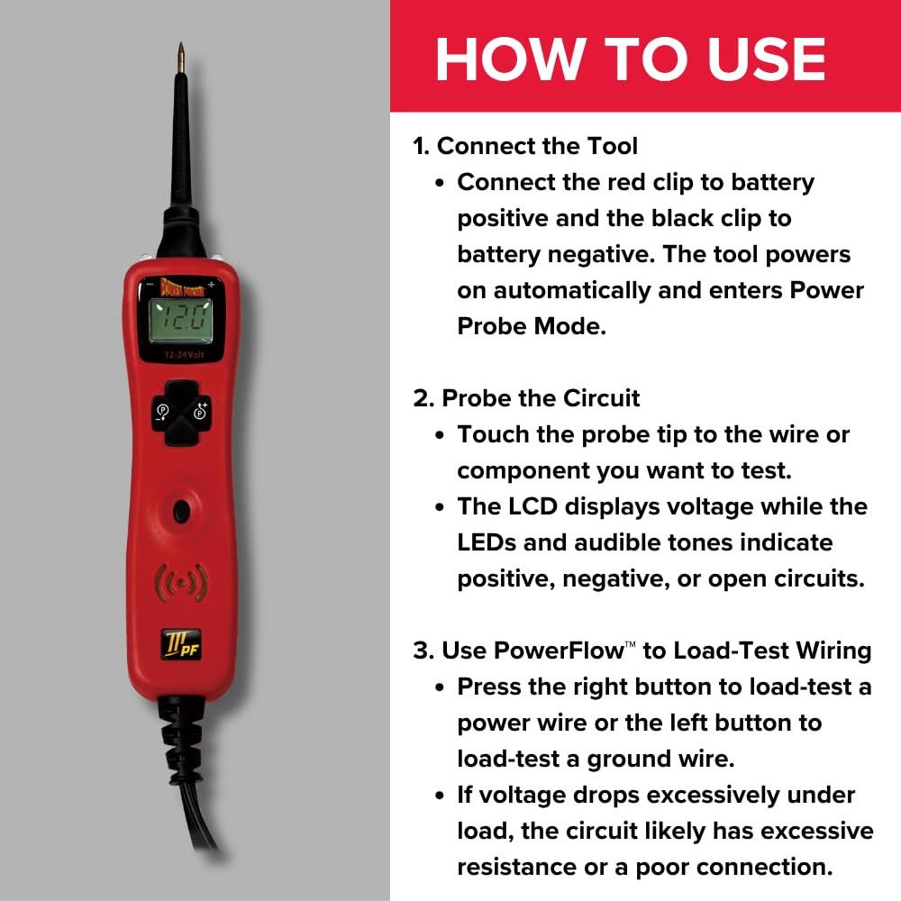 Power Probe 3 PowerFlow™ Diagnostic Lead Set Kit