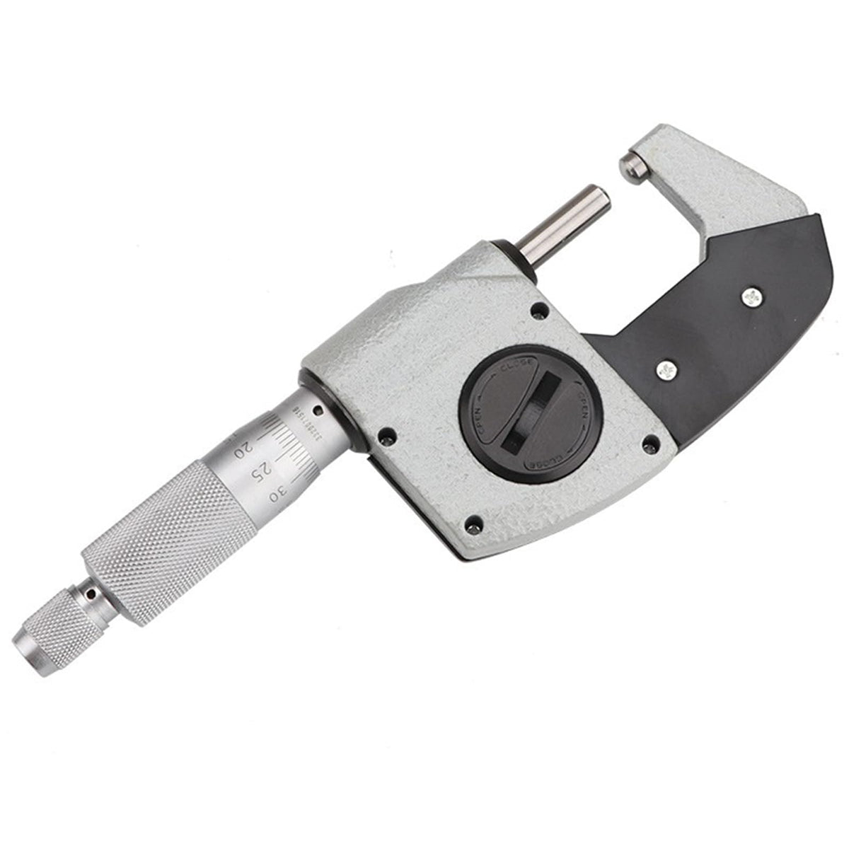 0-1"/0-25mm Digital Tube Micrometer, with Dual Ball Anvil for Precise Measurements