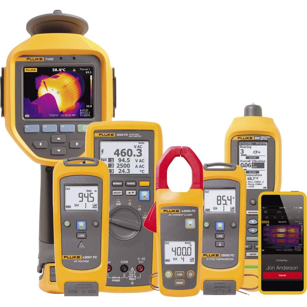 Fluke A3000 FC Wireless AC Current Clamp Module Kit