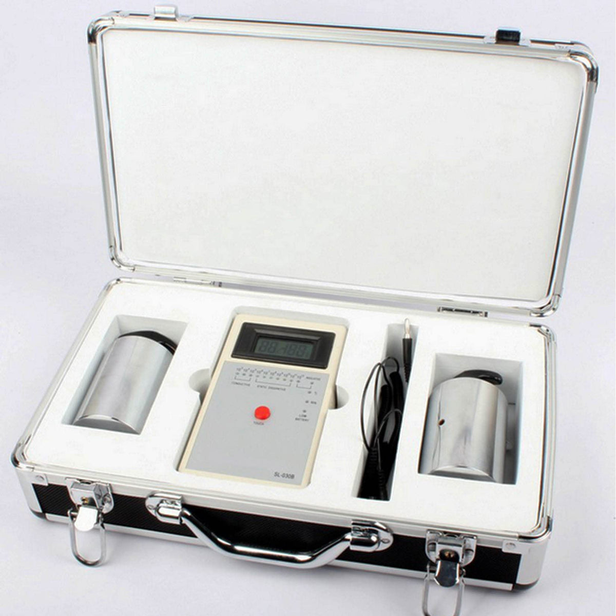 SL-030B Heavy Hammer Type Surface Resistance Meter, Anti-Static Ability Detector Temperature and Humidity Display