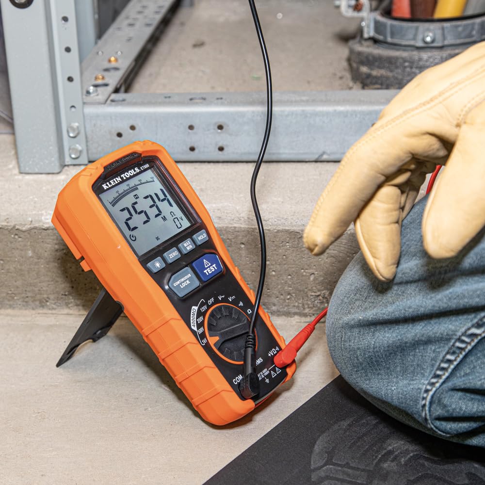 Klein Tools ET600 Megohmmeter Insulation Tester Multimeter